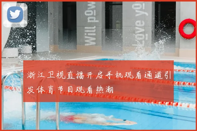 浙江卫视直播开启手机观看通道引发体育节目观看热潮