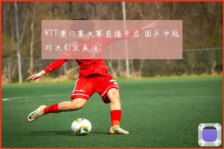 WTT澳门赛决赛直播开启 国乒冲冠对决引发关注