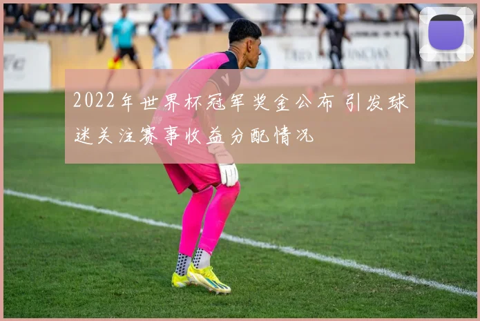 2022年世界杯冠军奖金公布 引发球迷关注赛事收益分配情况